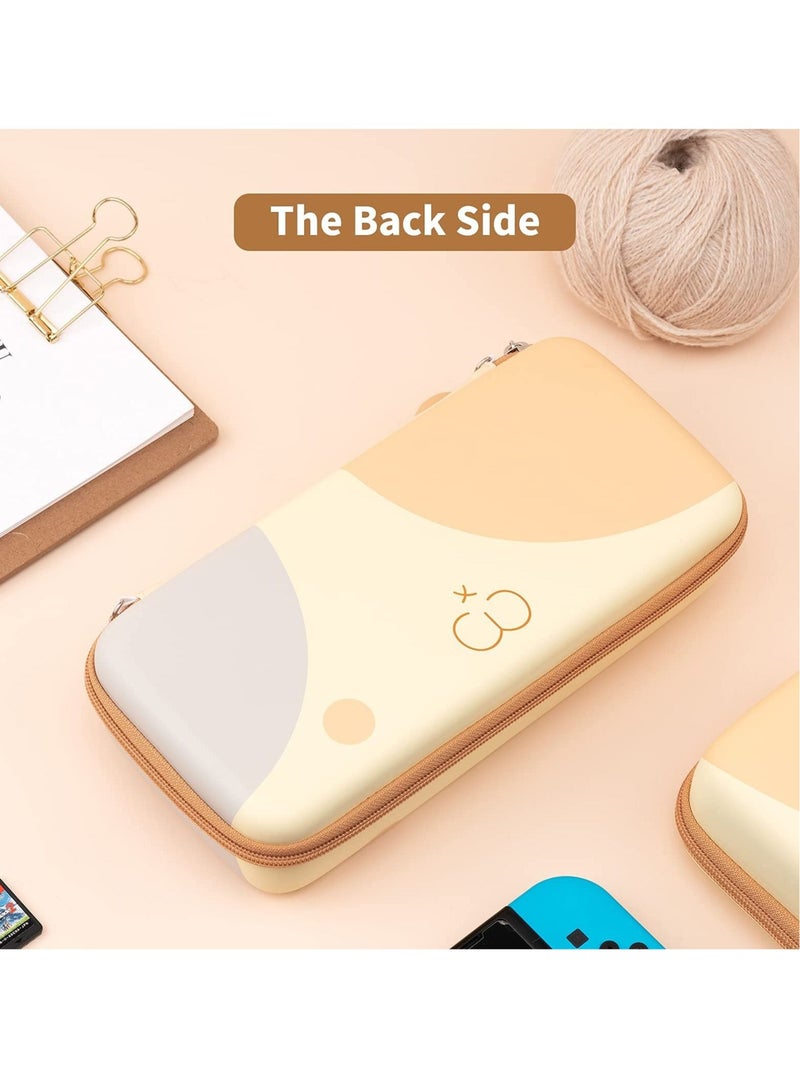 كابتن تيك SYOSI Carry Case for Nintendo Switch, Portable Travel Carrying Case Compatible with Nintendo Switch/Switch OLED Hardshell Slim Case for Switch Console & Game Accessories (Multicolor, Large) - Image 5