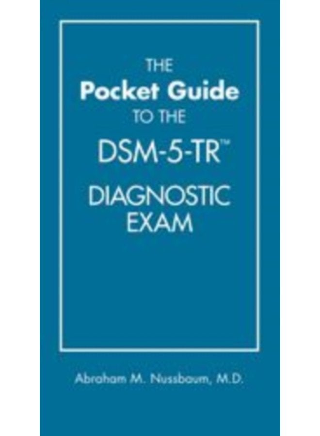 الدليل الجيب لفحص التشخيص DSM 5 TR - غلاف ورقي