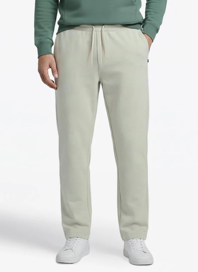 Nautica Men Regular Fit Solid Joggers for Everyday Casual Wear-Beige
