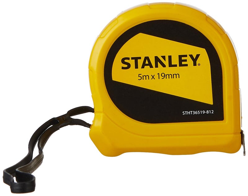 Stanley STHT36519-812 Measuring Tape, 5m X 19mm (Yellow) - Image 1