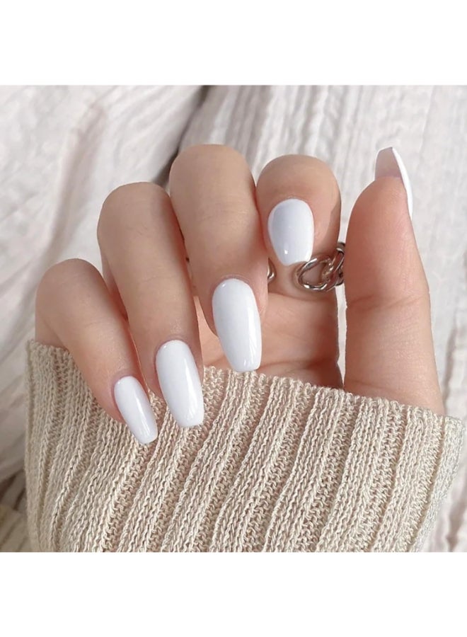 JODSONE 15ml White Gel Nail Polish Soak Off Led Gel Polish Nail Art Manicure Salon Diy Home For Girl - Image 4