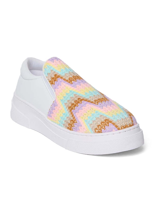 Premoda Fancy Faux Leather Slip On Sneakers - Image 2