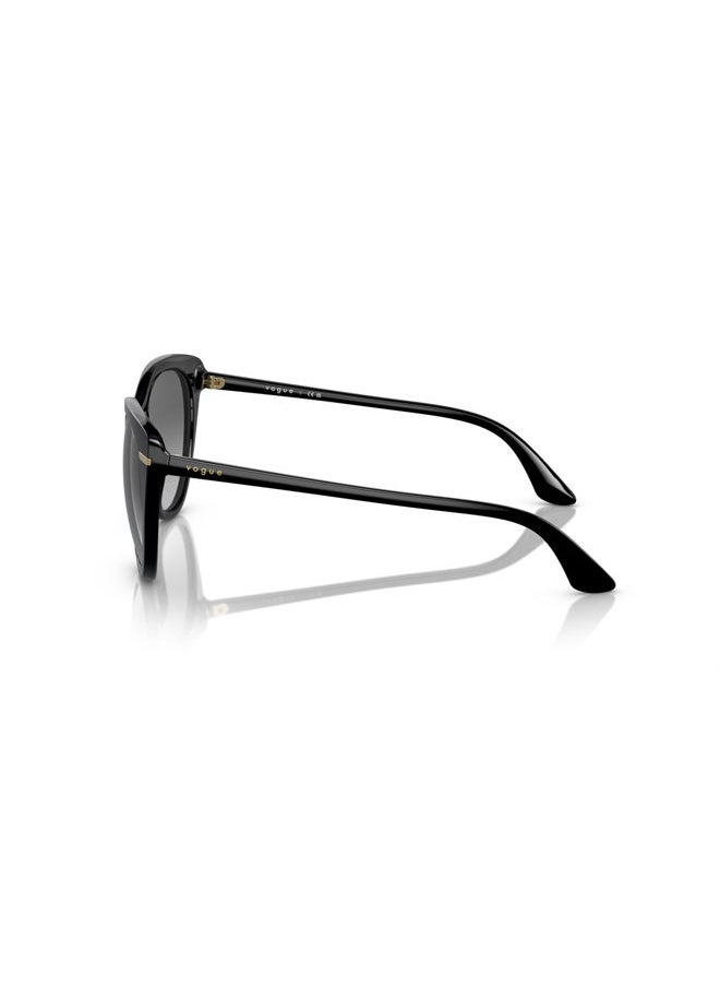 Vogue Full Rim Cat Eye Sunglasses 5498SI,56, W44,11  - Image 2