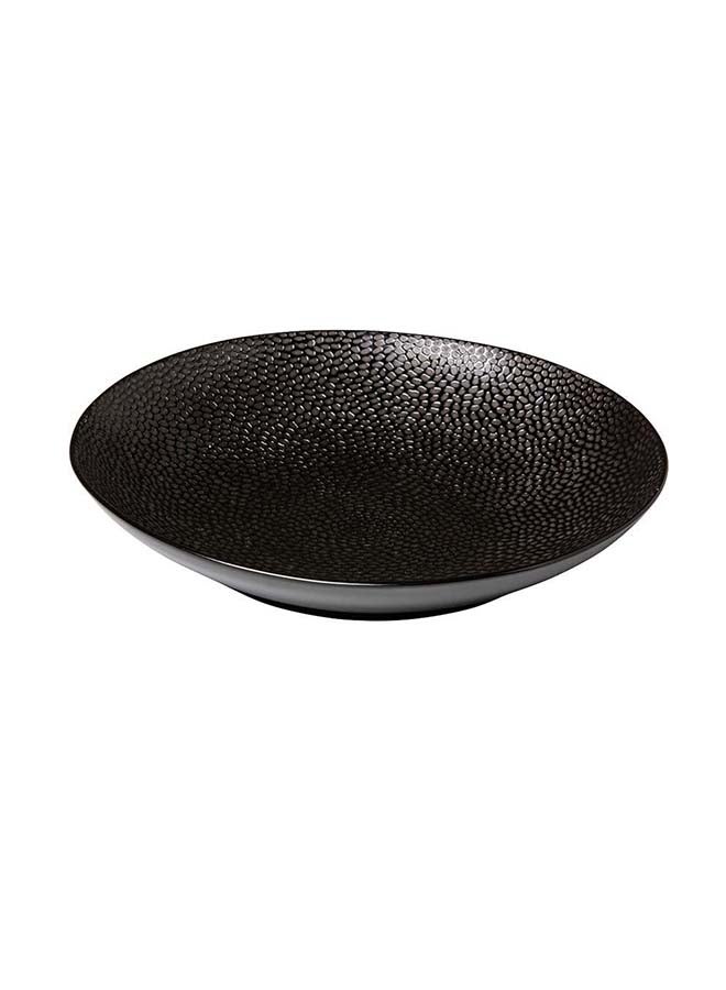 Coupe pasta plate Honeycomb Black 25,5 cm