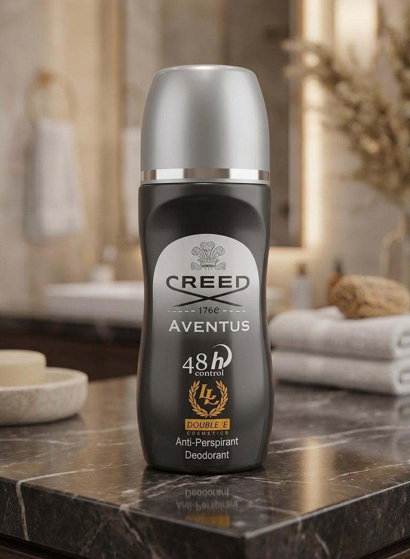 Double L Cosmetics Creed Aventus Anti-Perspirant Roll-On Deodorant 50ml, 48 Hours Long Lasting Odor Control and Freshness Protection, Gentle Quick-Drying Underarm Sweating Defense Formula for Daily Use - Image 3