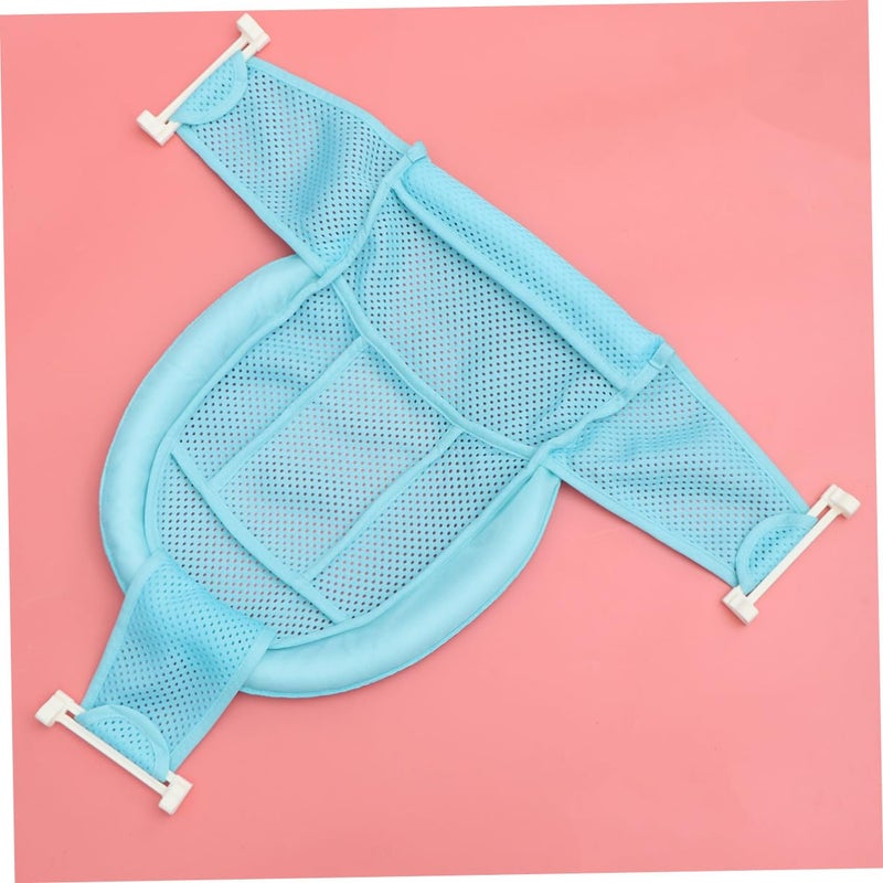Vaguelly Bathtub Net Baby Shower Bathtub Sit up Mesh Bathtub for Baby Infant Baby Bathtubs Baby Bath Tub Support Bathtub Mesh Bathing Cradle Anti Soft Net Sling Adjustable Newborn Seat - Image 2