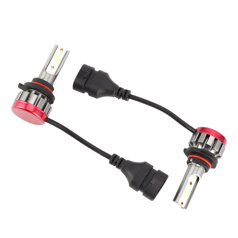 ٢ قطعات لمبة ضباب LED 30 واط EV19 9005/HB3 8000 كلفن 3000 لومن بلون أزرق جليد رقاقة DOB - Image 3