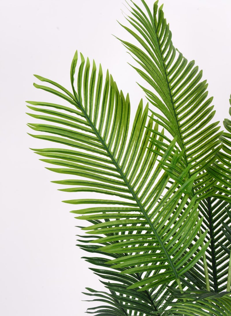 شاربدو ديكورات منزلية من نباتات خضراء صناعية، نخيل أريكا 160 سم - Image 5