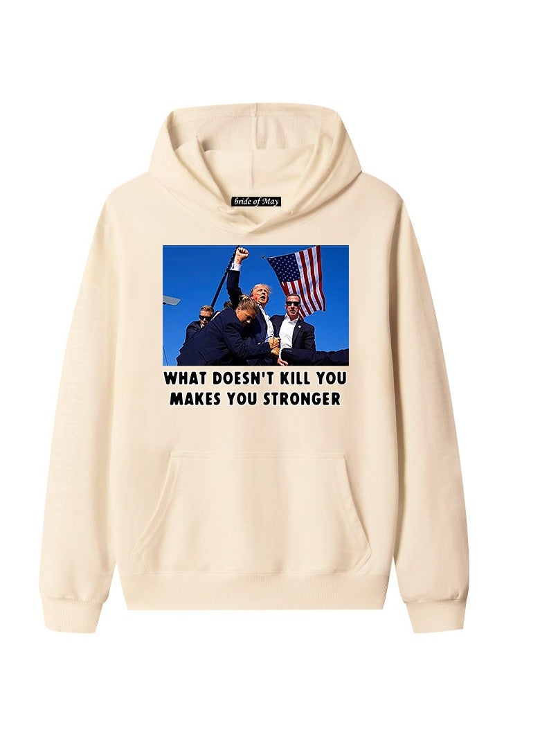 KUYING New Trump Print Hoodie - Image 1