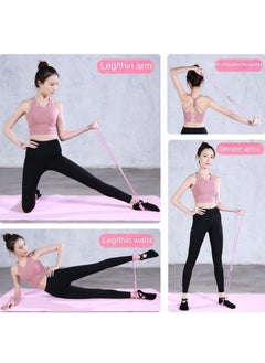 Generic 8-Word Puller Fitness Eight-Word Tension Rope Elastic Band, Yoga Women Open Shoulder Back Expansion Exercise Equipment, Home Use Thickened skin friendly style  - Image 4