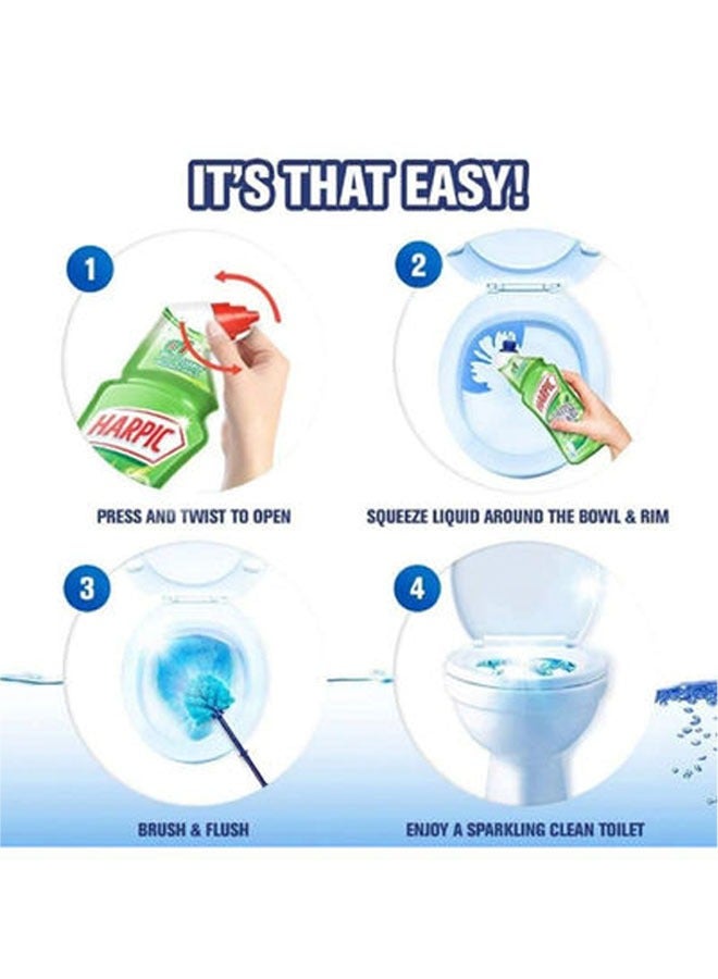 Harpic Active Fresh Toilet Cleaner Liquid - Pine 750ml - Image 2