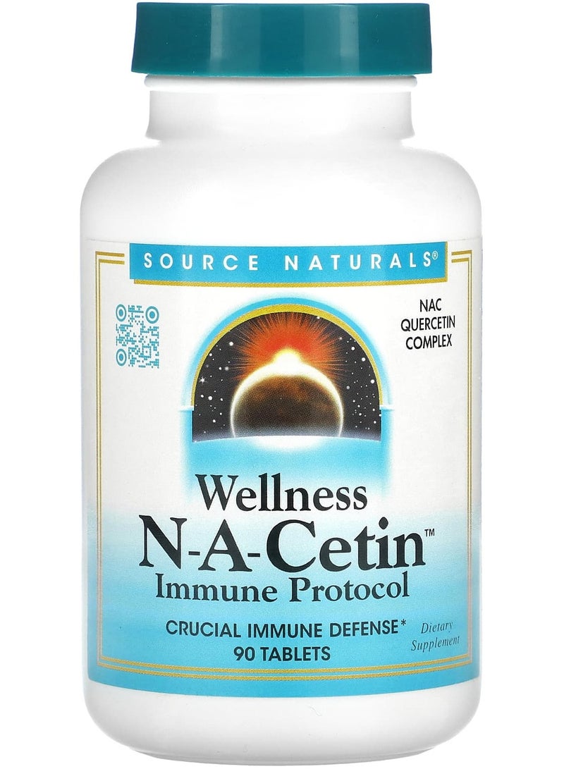 Wellness N-A-Cetin, 90 Tablets