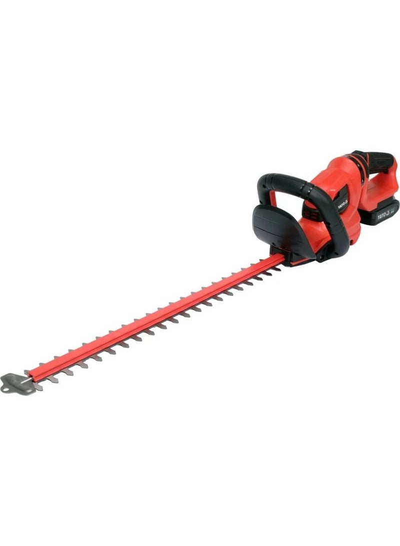 Yato HEDGE TRIMMER 18V, 55 CM WITH ROTATING HANDLE - BATTERY 2 AH YT-828333 - Image 1