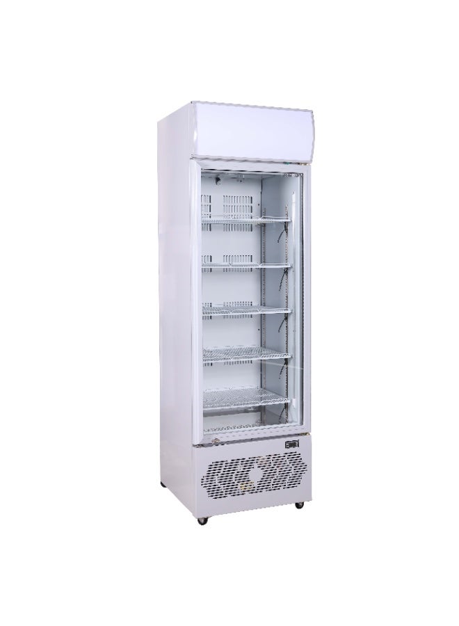 Aston Showcase Refrigerator, Single Door, For Poultry, 370L, 13.6Cu.Ft, Steel Flooring- AS400DC8S