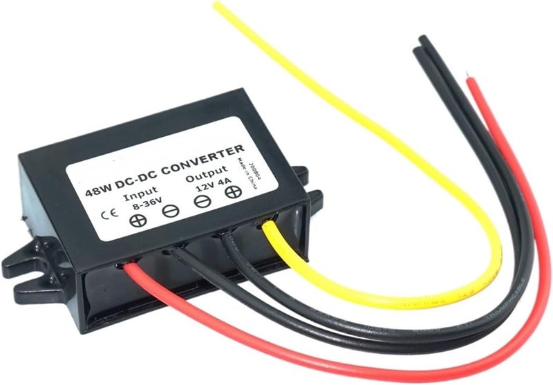 Boost Converter 8-36V 19V 30V to 24V 12V 4A 2A 3A Step-Down/up Voltage Stabilizer Car Boat Power Supply Car Solar(8-36V to 24V 1A) - Image 1