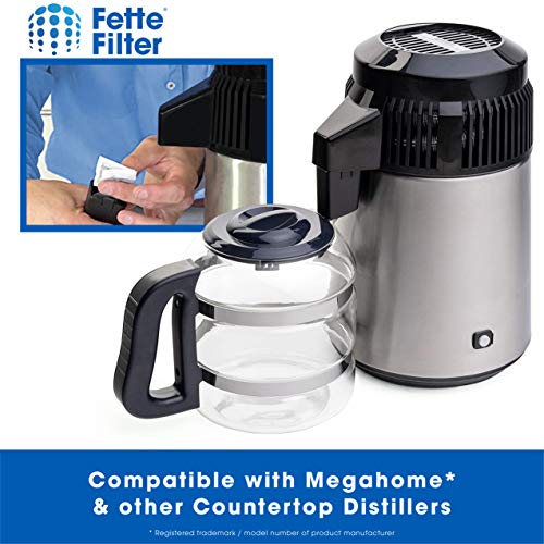 Fette Filter - Countertop Distillers Water Filters Compatible with Megahome and Other Counter Top Water Distiller Models - Pack of 24 - Image 3