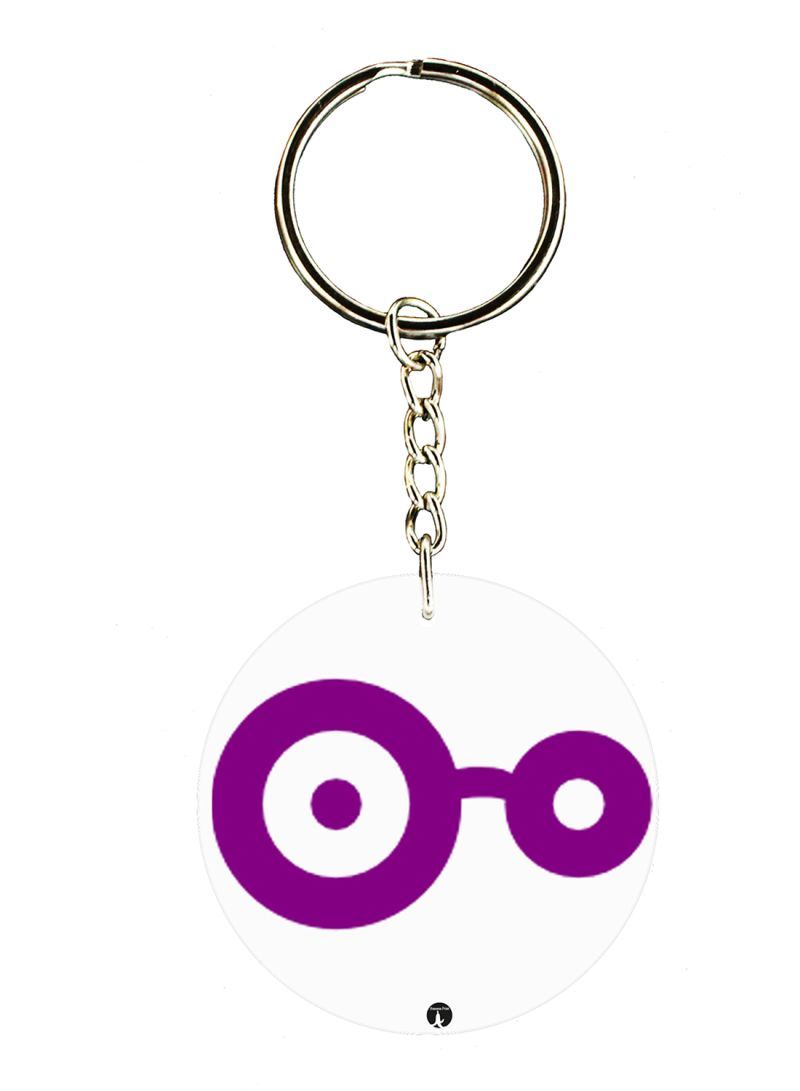 Anime Digimon Double Side Printed Keychain