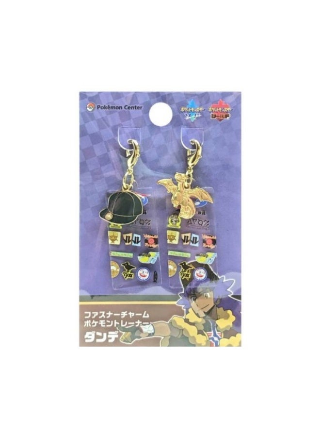 Novelty Pokemon Center : Pokemon Trainer Leon Fastener Charm