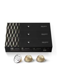 Nespresso Vertuo Line Capsules, Sweet Vanilla Mild Roast Coffee 30 Count Coffee Pods