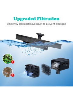 Mademax Solar Bird Bath Fountain Pump Upgrade 1.4W Solar Fountain with 4 Nozzle Free Standing Floating Solar Powered Water Fountain Pump for Bird Bath Garden Pond Pool Outdoor  - Image 5