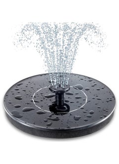 Mademax Solar Bird Bath Fountain Pump Upgrade 1.4W Solar Fountain with 4 Nozzle Free Standing Floating Solar Powered Water Fountain Pump for Bird Bath Garden Pond Pool Outdoor  - Image 1