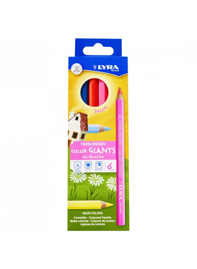 Lyra Colored Pencils, Assorted Colors, 6 Count (L3941063) - Image 2