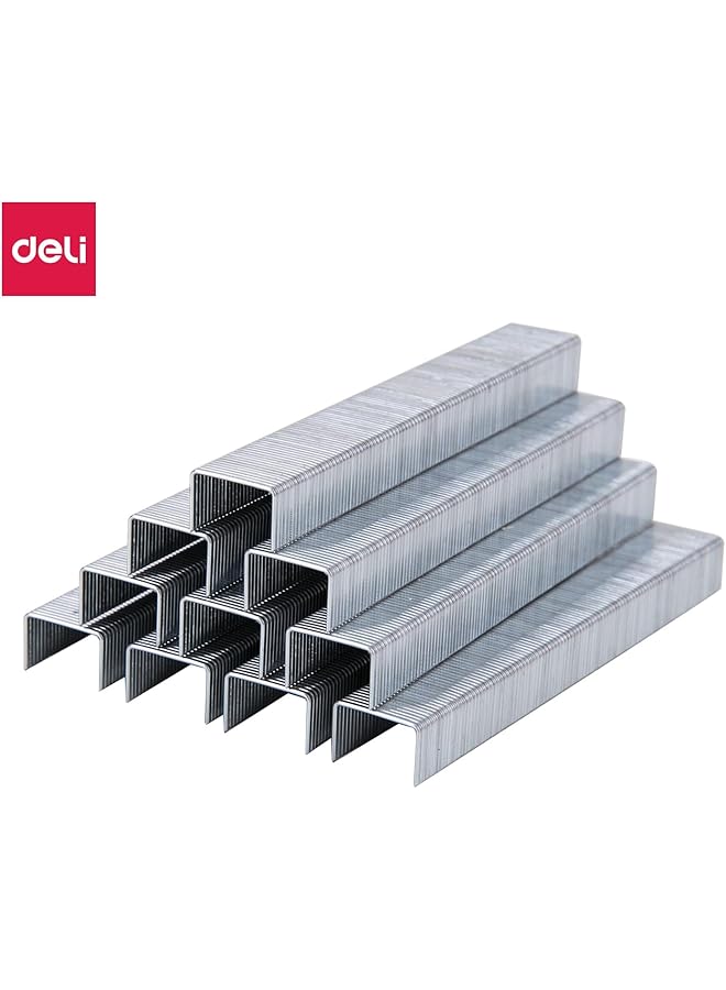 Deli 53 8 Tacker Staples 1000 Piece Silver - Image 2