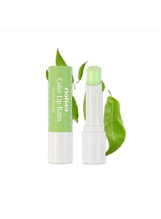 maliao Color Lip Balm - 24Hrs Of Moisture With A Burst Of Color (Green Tea) - Image 1