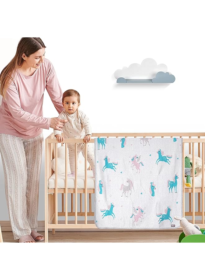 نورتر بطانية أطفال منسوجة من القطن بنسبة 100% Trha24247 - Image 1