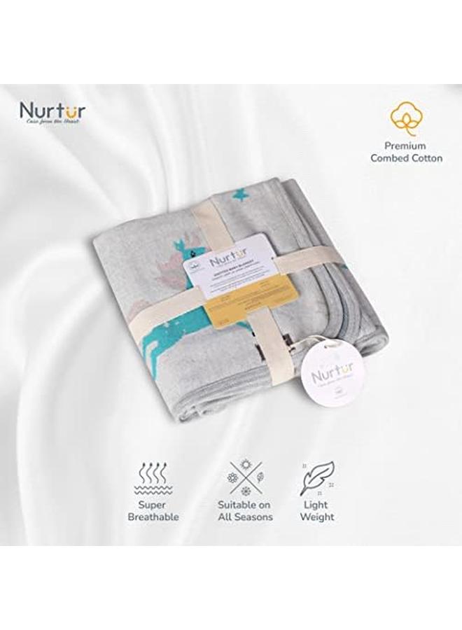 نورتر بطانية أطفال منسوجة من القطن بنسبة 100% Trha24247 - Image 3