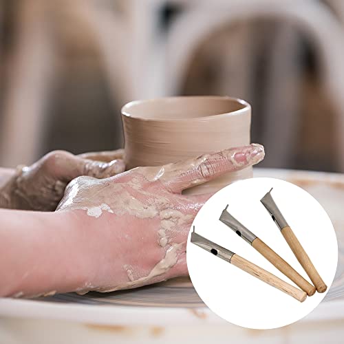 VOBRAMY Pottery Batik Printing Pen for Painting Drawing on Fabric Cloth Clay Tool Pack of 3 - Image 4