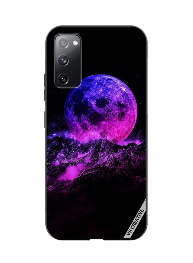 VR CREATIVE Protective Case Cover For Samsung Galaxy S20 FE 5G Galaxy2 Design Multicolour - Image 1