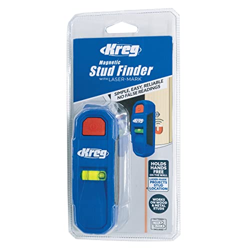 Kreg KMM1000LZ - Kreg Magnetic Stud Finder with Laser-Mark - Stud Finder & Wall Scanner - Magnetic Stud Finder Tool - with Precise Stud Magnet - Image 2