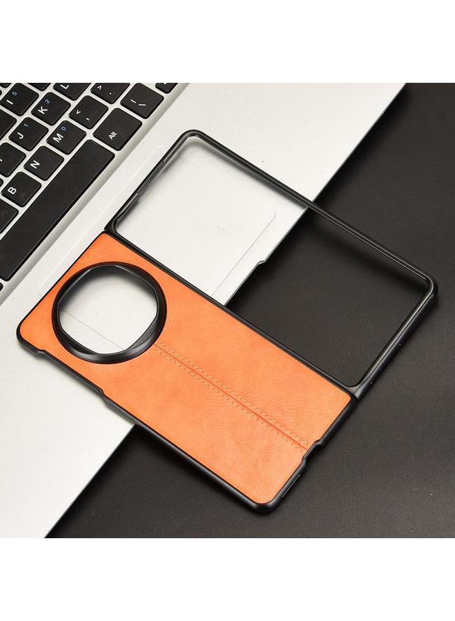 S-TOP Case For Huawei Mate X6 Cow Pattern Sewing Back Cover Phone Case - Image 3