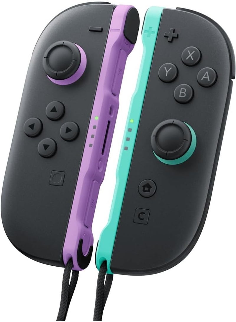 Nintendo Switch 2 JoyCon controller L.Purple/L.Green - Image 1