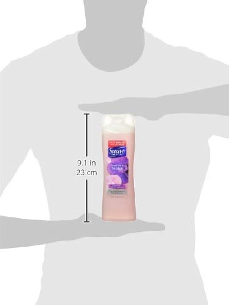 Suave Body Wash Sweet Pea & Violet 443ml - Image 2