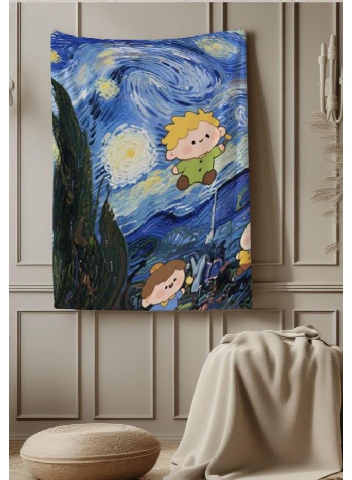 general Baby and children's cartoon flannel thin blanket (warm and comfortable, suitable for sleep, game use) 70cm*100cm - Image 4