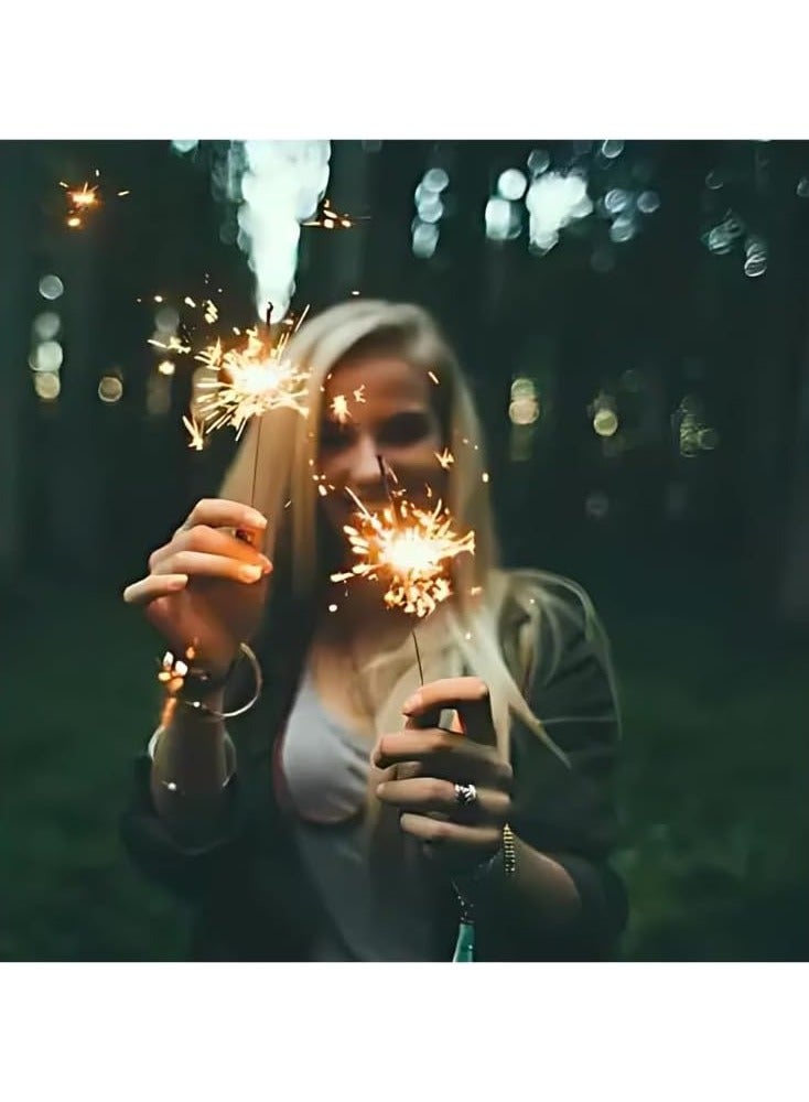 شمعات ألعاب نارية سباركلرز للحفلات والمناسبات – شرارات مضيئة آمنة للزينة والاحتفال - Image 2