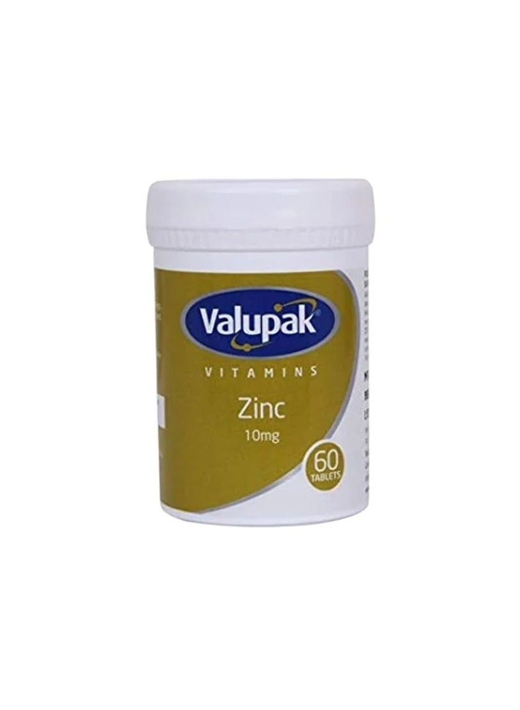 VALUPAK Valupak Zinc Gluconate 60 Tablets