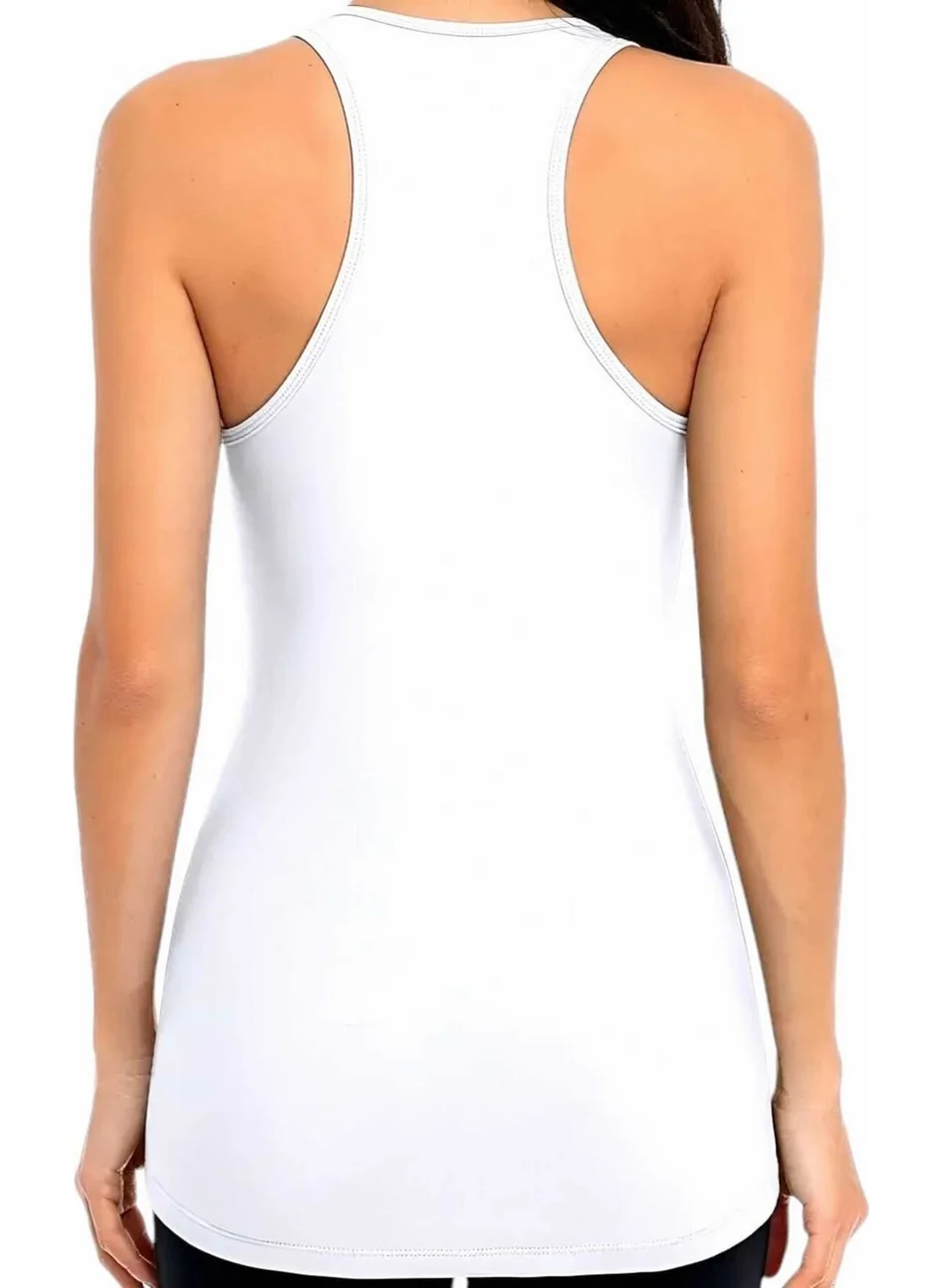 Tezzgelsin Women's Thick Strappy Cotton Rambo Undershirt 3 Piece Set