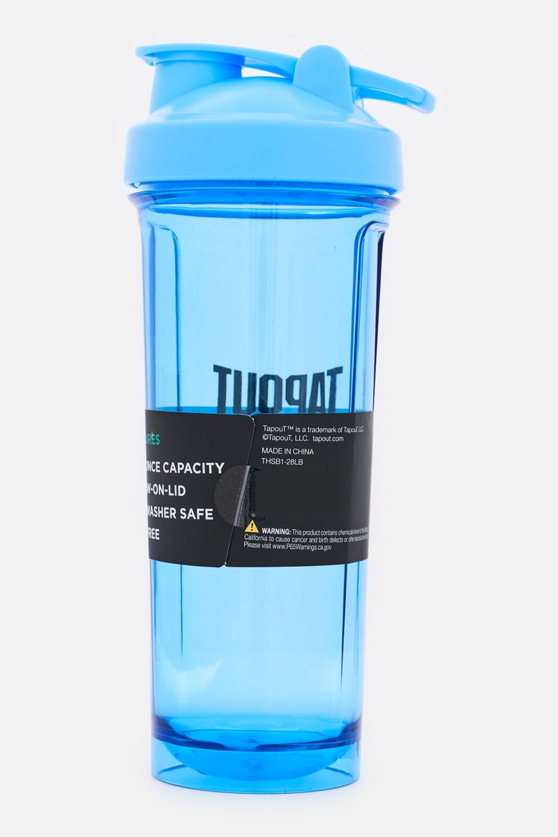 TapouT Fitness Shaker Bottle 800ml, Light Blue - Image 2
