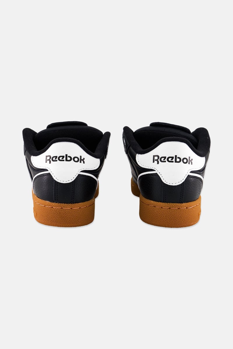 Reebok Kids Boy Club C Bulc Lace Up Tennis Shoes, Black  - Image 2