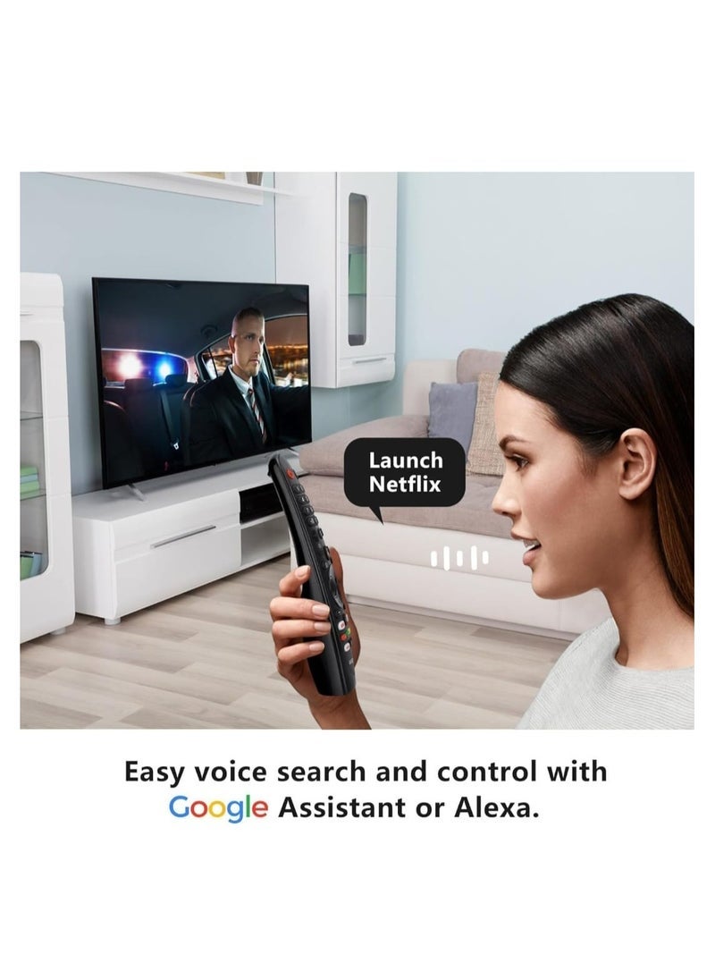 PopZa New Replacement Remote for LG Original Quality Compatible  MR20GA Voice Magic Remote Control AKB75855501 For LG - Image 5