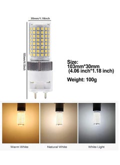 Y&D LED Corn Bulb 16W Cool White, 150W Halogen, Incandescent Equivalent, 6000K 1600 Lumen, Ceiling Light Floodlight for Home, Street, Garage, Warehouse, 2 Pack  - Image 3