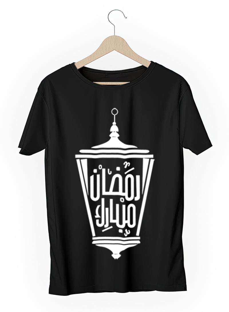عالم الموضة تيشرت قطن بطباعة عالية الجودة بتصميم رمضان - Image 3