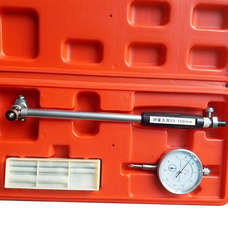 Dial Bore Gauge 50-160mm 0.01mm Hole Scale Indicator Precision Cylinder Engine Measurement Tool Tester - Image 4
