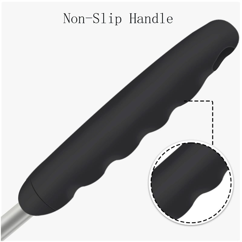 Haomaomao Bottle Brush, Bendable Long Handle Cleaner Brushes for Cleaning Neck Bottles, Baby Bottles, Water Bottles, Tumblers, Flask, Bird Feeder, Vase and Home Kitchen Sink Cleaning Brush (Blue and Black) - Image 3