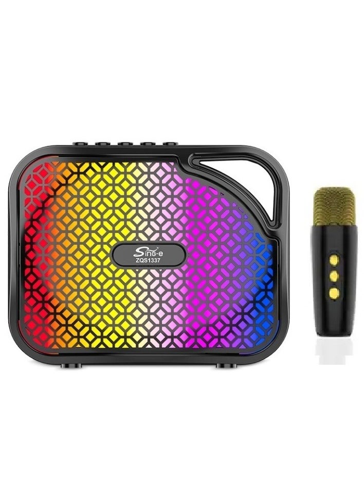 singe Super Powerful Speaker with On-body Carrying Handle and Microphone  - Image 1