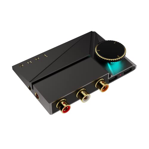 Khadas DAC Amp Tone2 Pro | Desktop Digital Analog Converter -Headphone Amplifier with USB-C/USB-C(I2S) Inputs/Outputs: 3.5mm Unbalanced / 4.4mm Balanced/RCA - MQA DECODER (Black) - Image 1