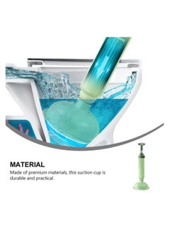 KASTWAVE 2Pcs Toilet Plunger, Drain Plunger, Sink Plunger with Handle, Clog Remover Hand Ergonomic, Space-Saving, Plunger Unclogging Tool for Bathroom, Shower, Kitchen  - Image 3